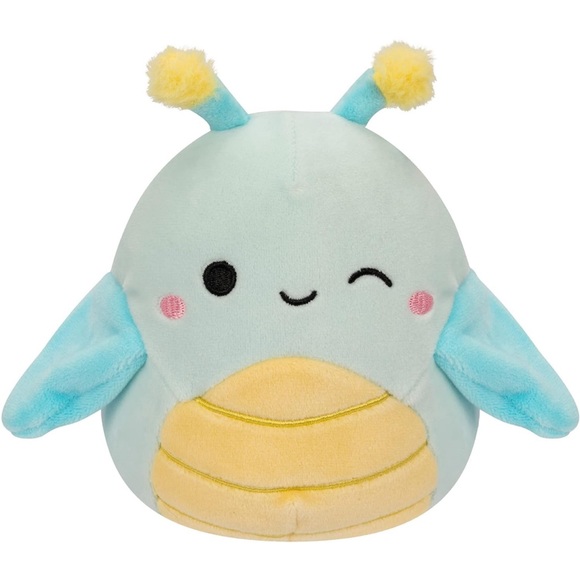 Squishmallows Other - Squishmallows -  Giles the Grasshopper - 5" - Blue Plush Toy - New With Tags